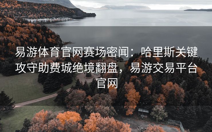 易游体育官网赛场密闻：哈里斯关键攻守助费城绝境翻盘，易游交易平台官网