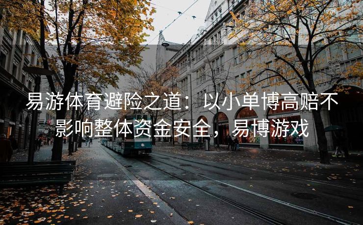 易游体育避险之道：以小单博高赔不影响整体资金安全，易博游戏  第2张