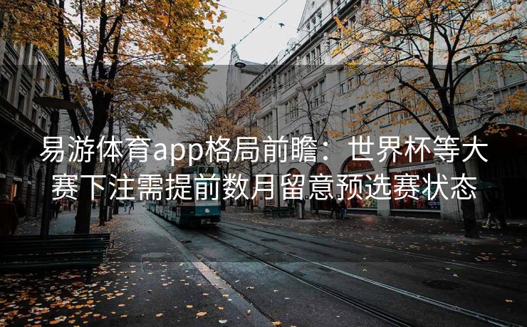 易游体育app格局前瞻：世界杯等大赛下注需提前数月留意预选赛状态